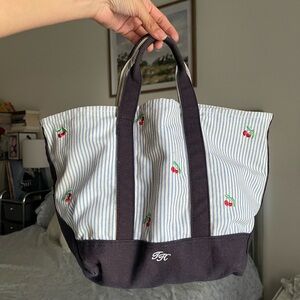 Tommy Hilfiger mini cherry tote bag